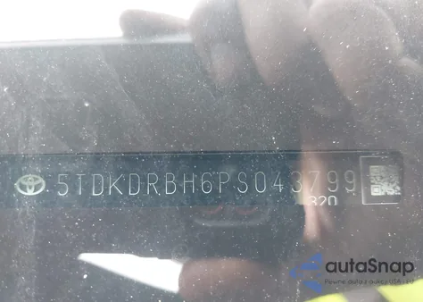 2023 Toyota Highlander Le from USA, damaged, VIN 5TDKDRBH6PS043799